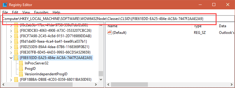 error can t find registry key software microsoft msdtc